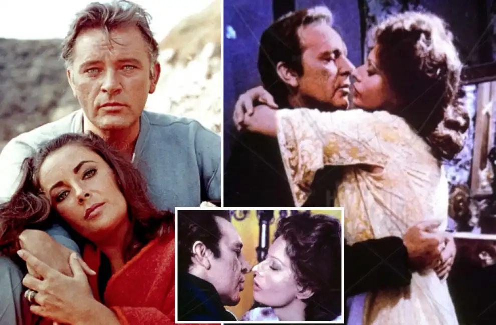 richard burton elizabeth liz taylor sophia loren