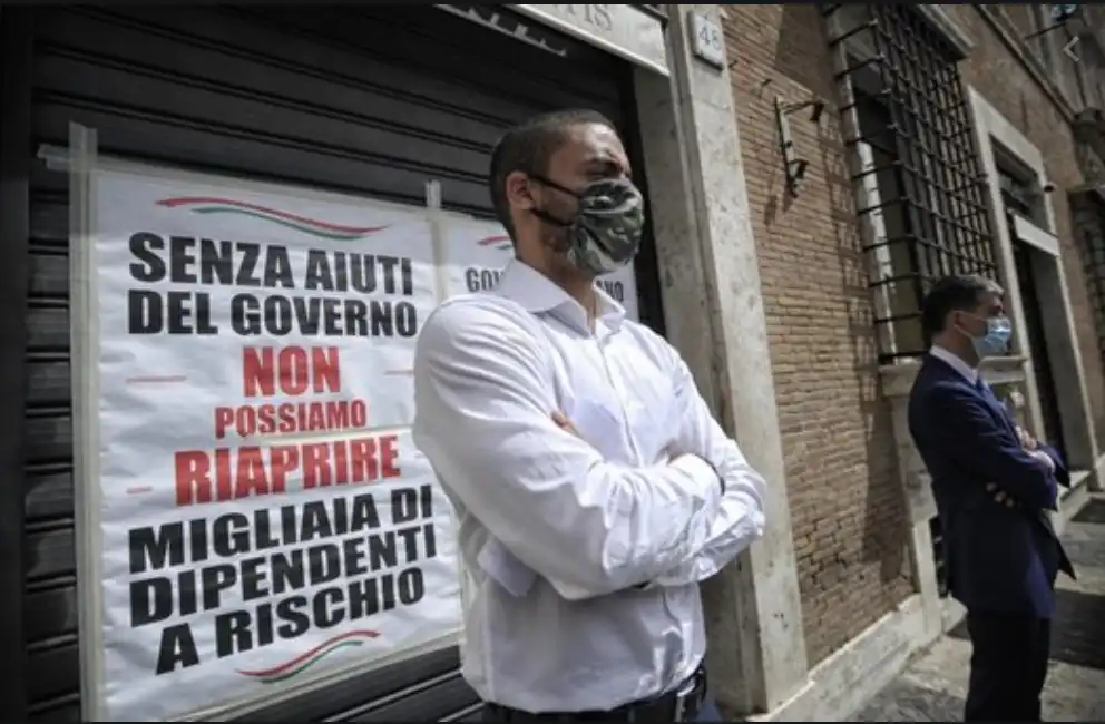 roma protesta