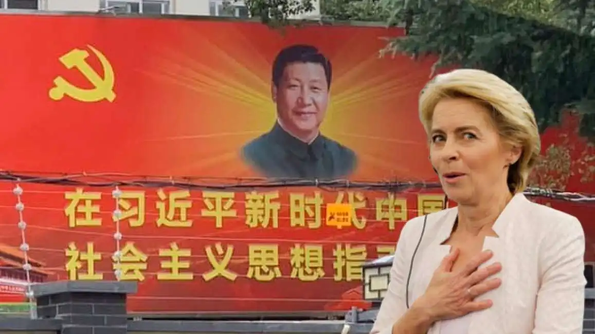 ursula von der leyen xi jinping europa cina 