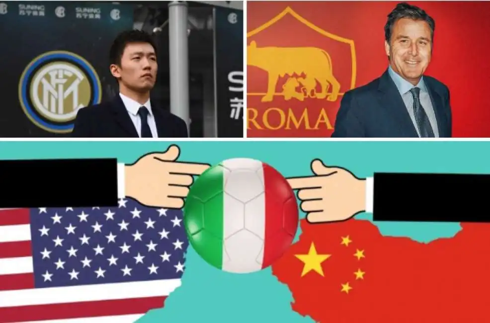 calcio italiano padroni usa cina