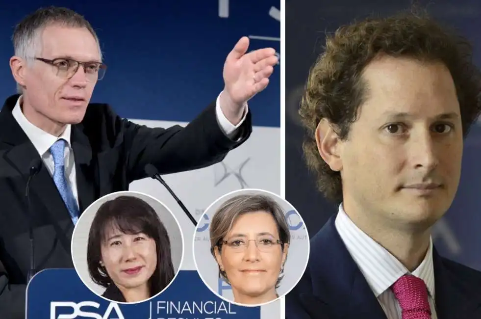 carlos tavares john elkann stellantis monica genovese