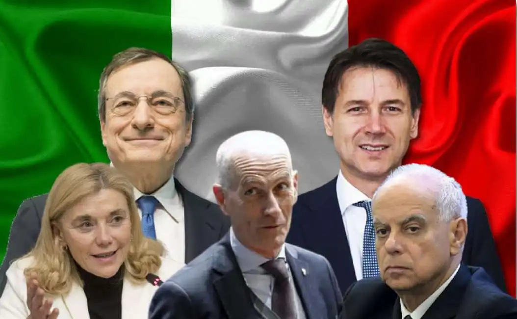 draghi conte gabrielli belloni vecchione