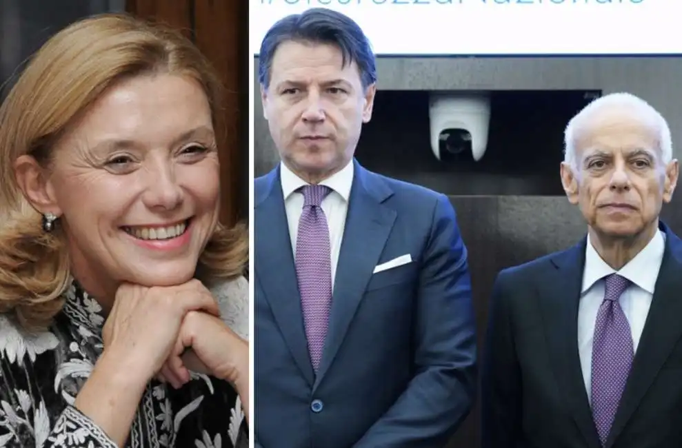 elisabetta belloni giuseppe conte gennaro vecchione