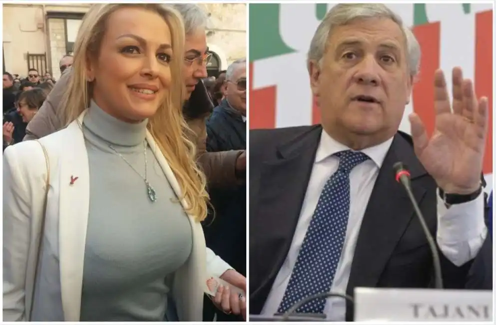 francesca pascale e antonio tajani