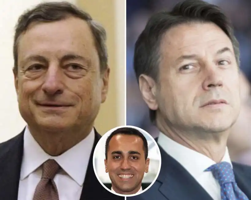 giuseppe conte mario draghi luigi di maio