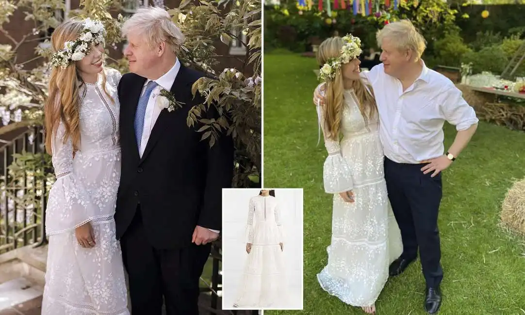 il matrimonio di carrie symonds e boris johnson 