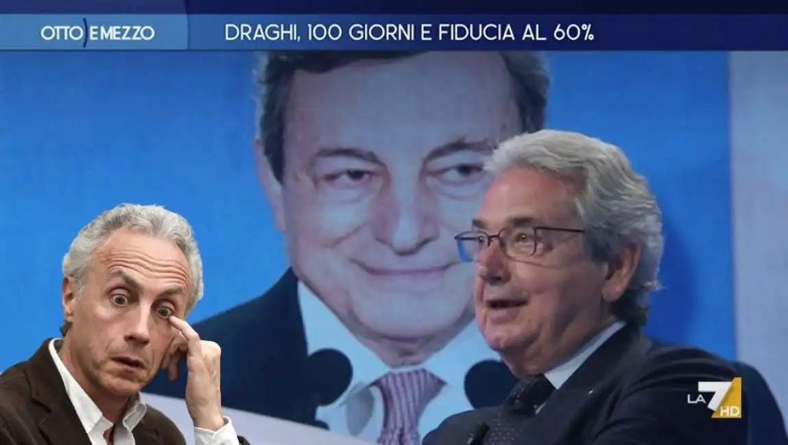 marco travaglio franco bernabe mario draghi