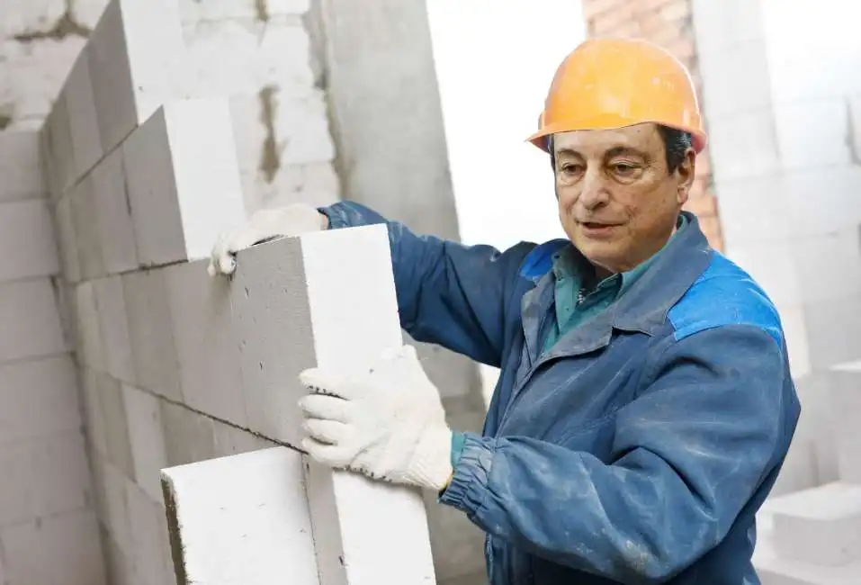 mario draghi appalti cantiere cantieri edile edili