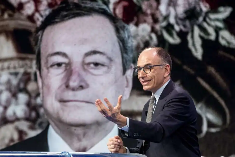 mario draghi enrico letta