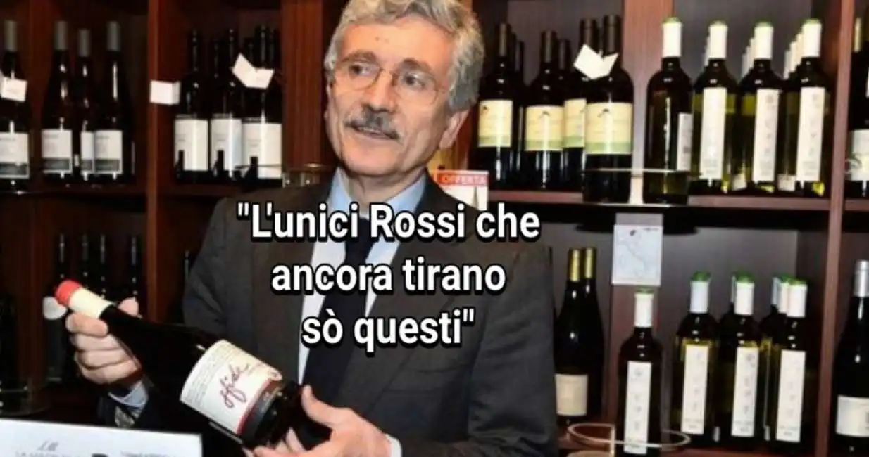 massimo d'alema vino