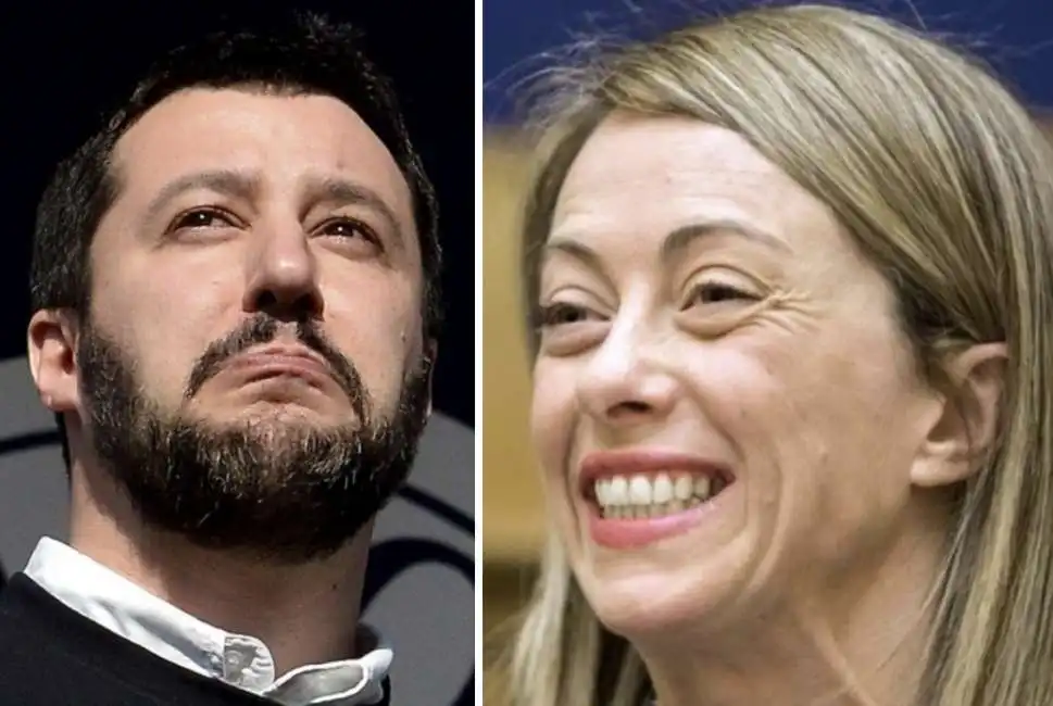 matteo salvini giorgia meloni