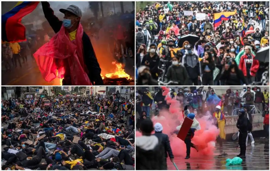 proteste in colombia