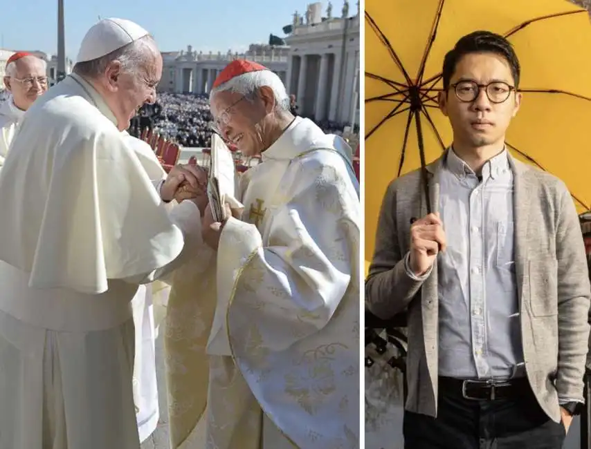 bergoglio papa francesco joseph zen nathan law