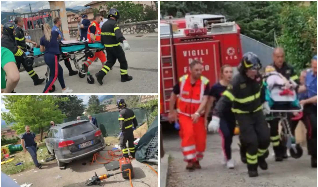 incidente asilo l'aquila