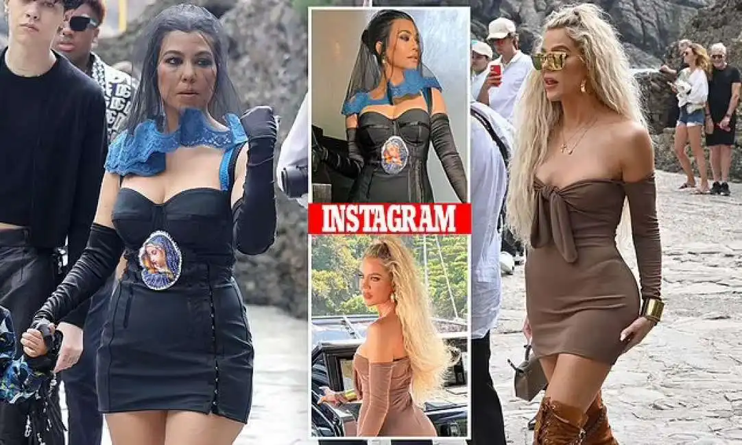 kardashian matrimonio portofino instagram