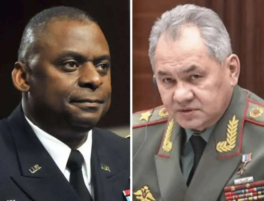 lloyd austin sergei shoigu 