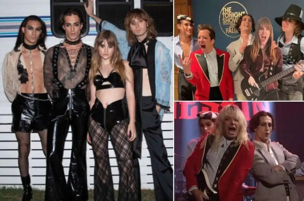 maneskin jimmy fallon