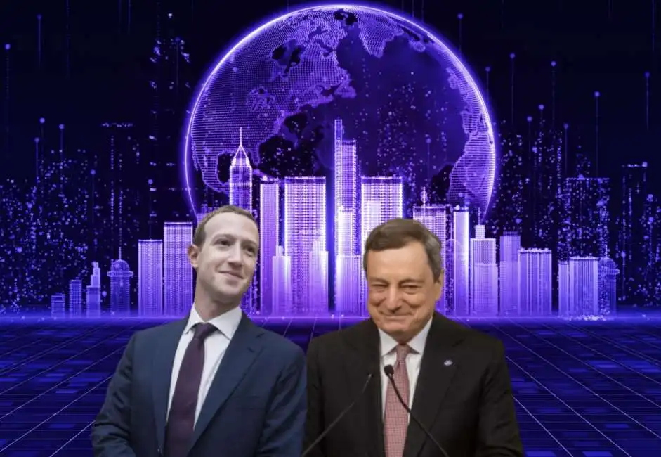 mark zuckerberg mario draghi metaverso 