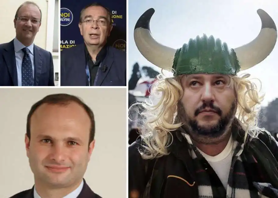 matteo salvini giuseppe valditara alessandro amadori antonio capuano 