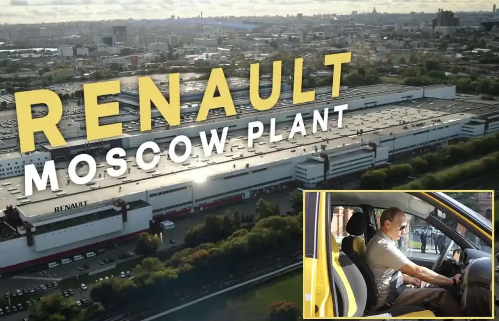 renault russia mosca vladimir putin 