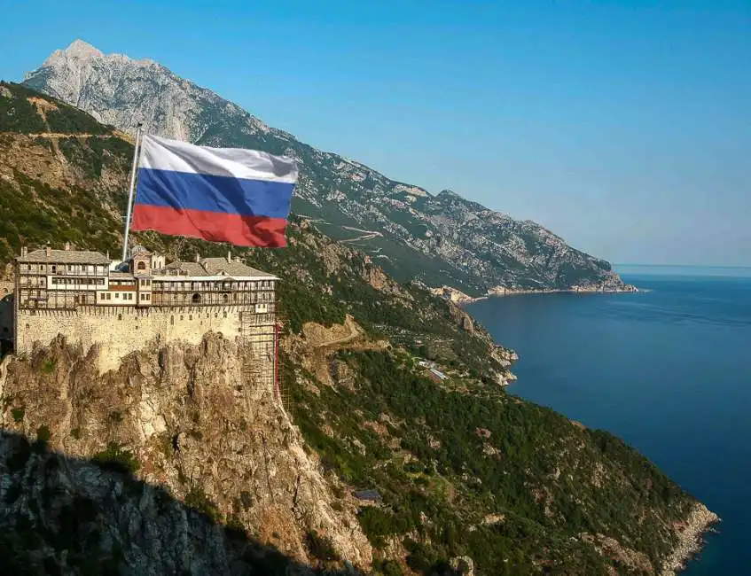 russia russi monte athos 