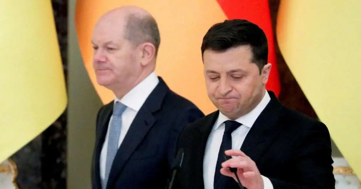 scholz zelensky