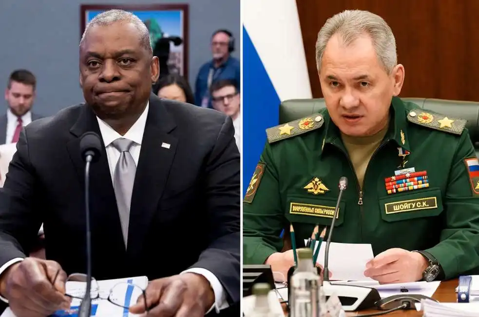 sergei shoigu lloyd austin