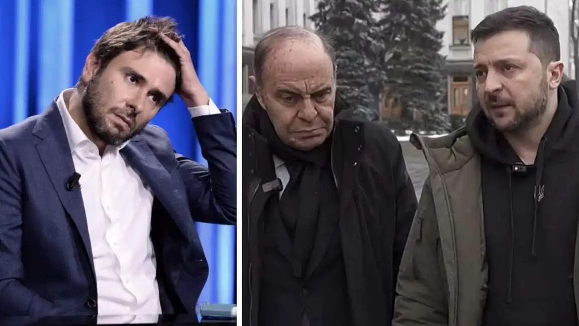 alessandro di battista zelensky bruno vespa