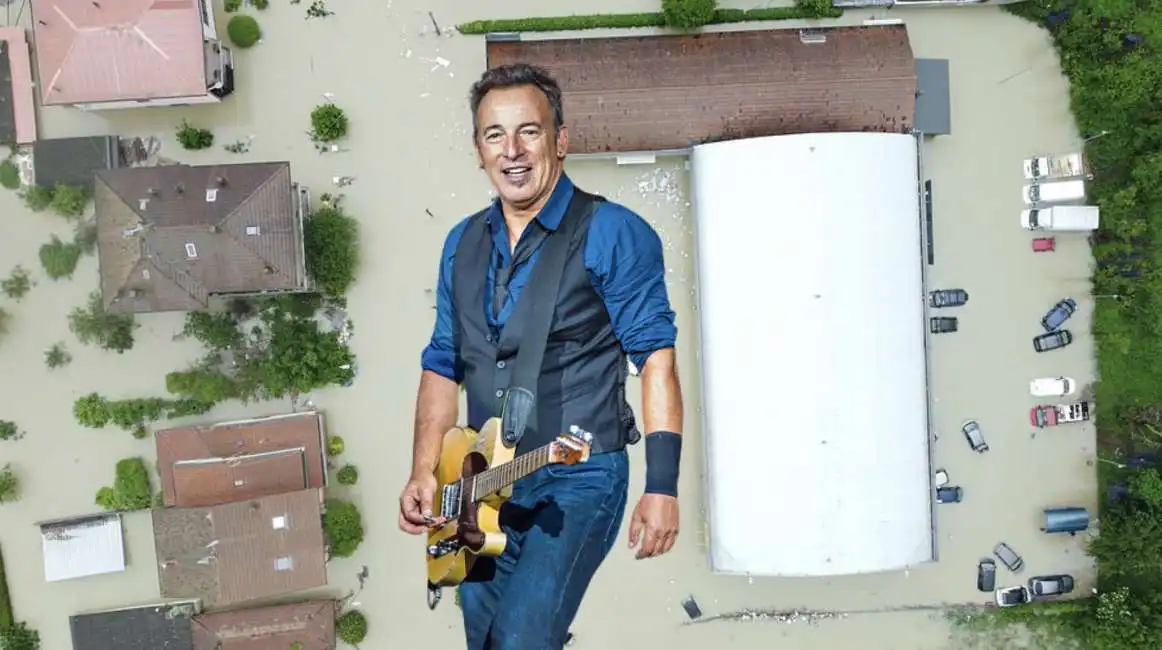 bruce springsteen concerto ferrara emilia romagna maltempo 