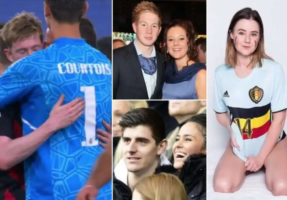 caroline lijnen thibaut courtois kevin de bruyne