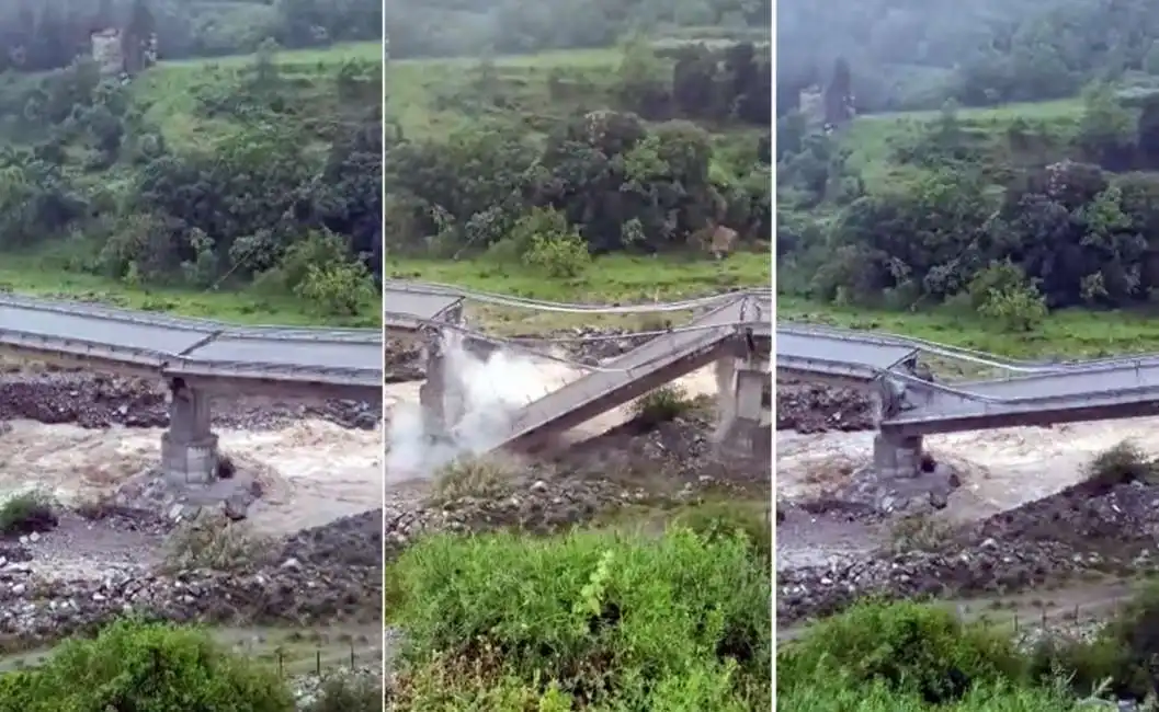 crollo viadotto ponte sila lambucco