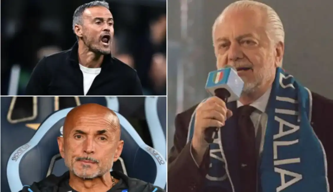 de laurentiis luis enrique spalletti