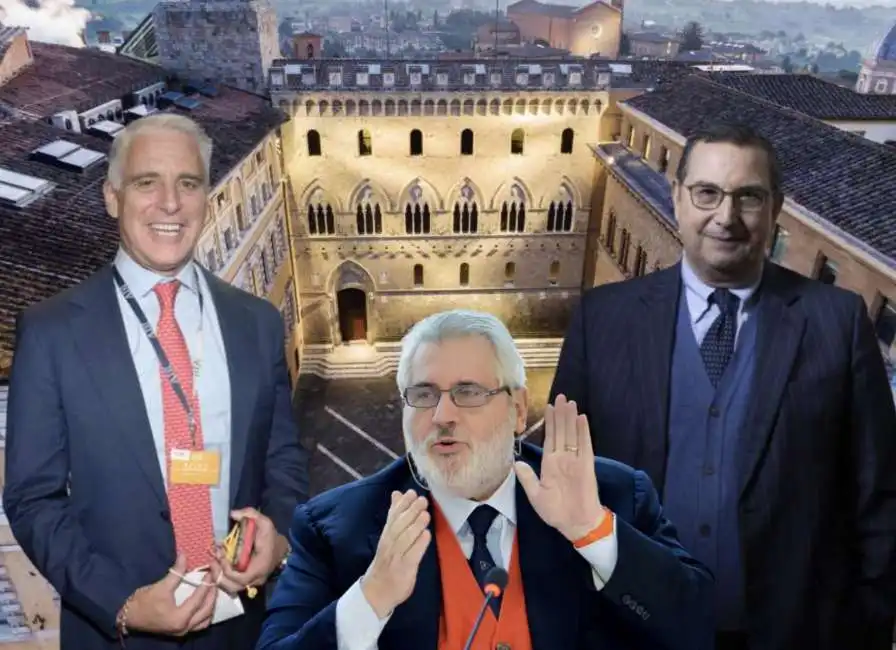 fabrizio palenzona andrea orcel giuseppe castagna monte dei paschi mps 