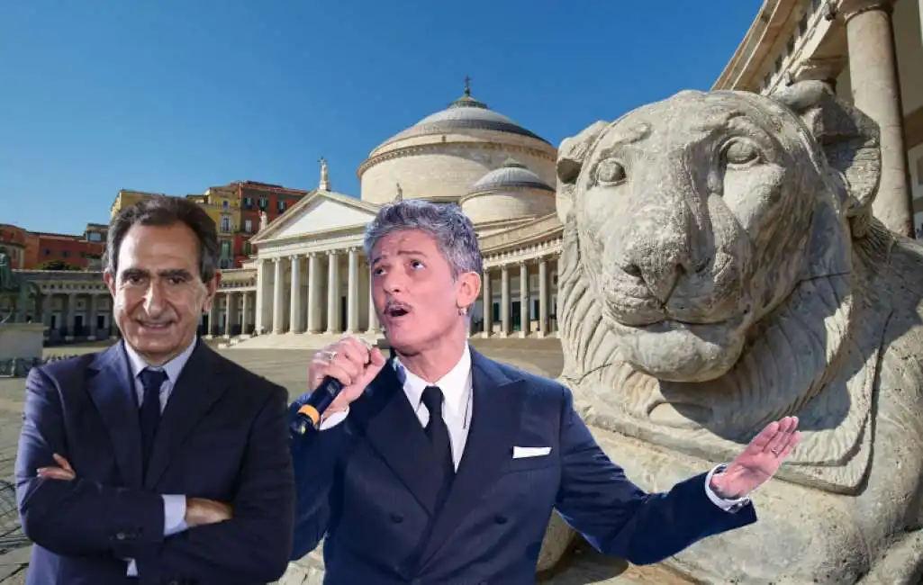 fiorello carlo fuortes napoli piazza del plebiscito viva rai2