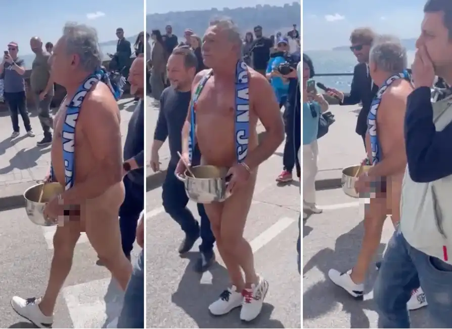 francesco paolantoni in giro nudo per napoli 