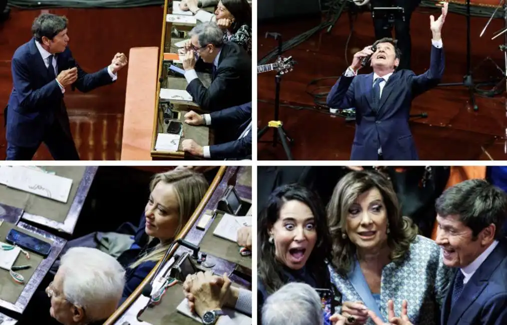 gianni morandi senato licia ronzulli giorgia meloni concerto sergio mattarella