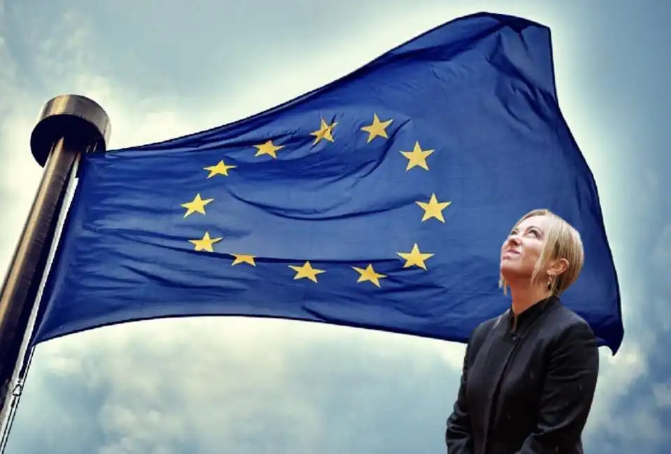 giorgia meloni ue unione europea europa 