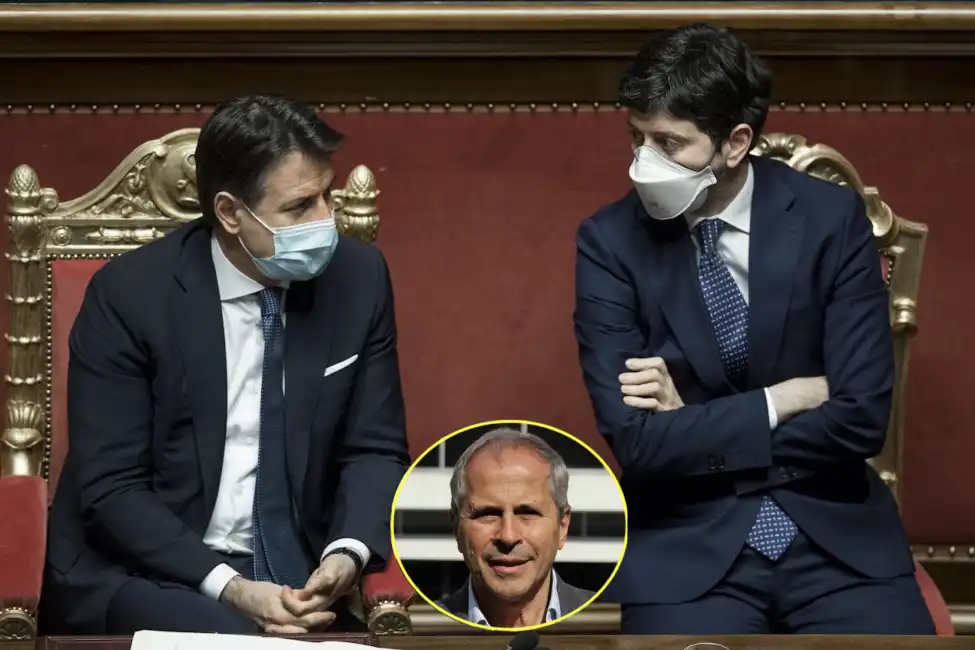 giuseppe conte andrea crisanti roberto speranza