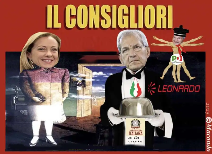 il consigliori - vignetta by macondo 