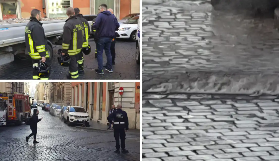 incendio cavo fibra ottica centro di roma 