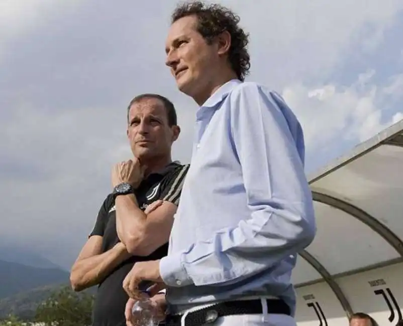 john elkann max allegri 