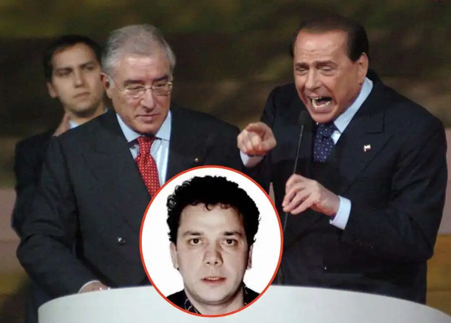 marcello dellutri dell'utri giuseppe graviano silvio berlusconi 