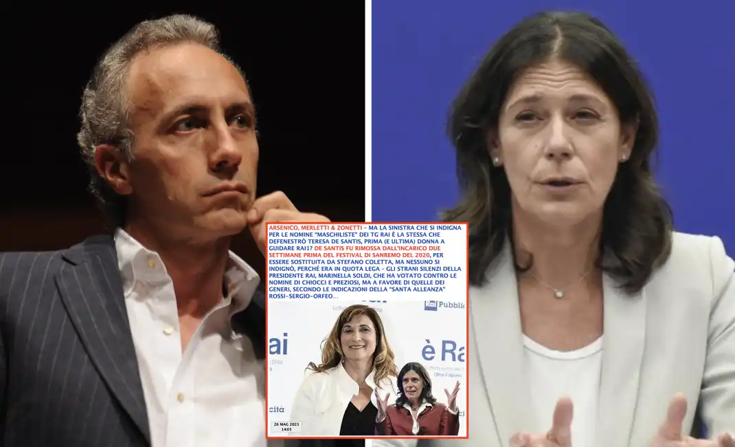 marco travaglio marinella soldi dagospia