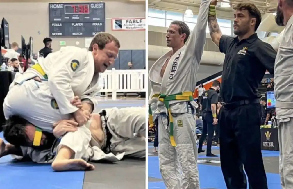 mark zuckerberg vince un torneo di jiujitsu