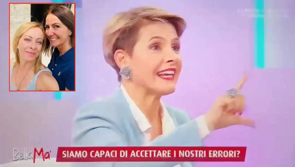 nerina di nunzio a bellama milka giorgia meloni 