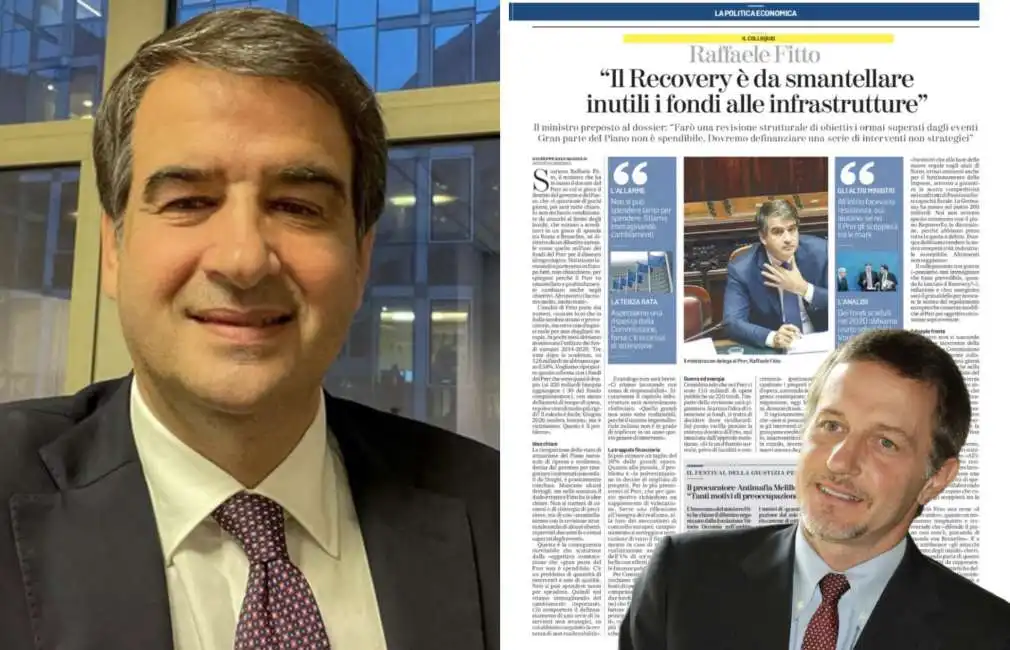 raffaele fitto massimo giannini la stampa 