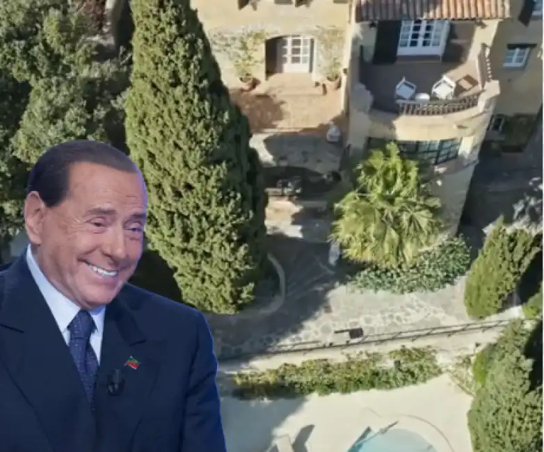 silvio berlusconi costa azzurra