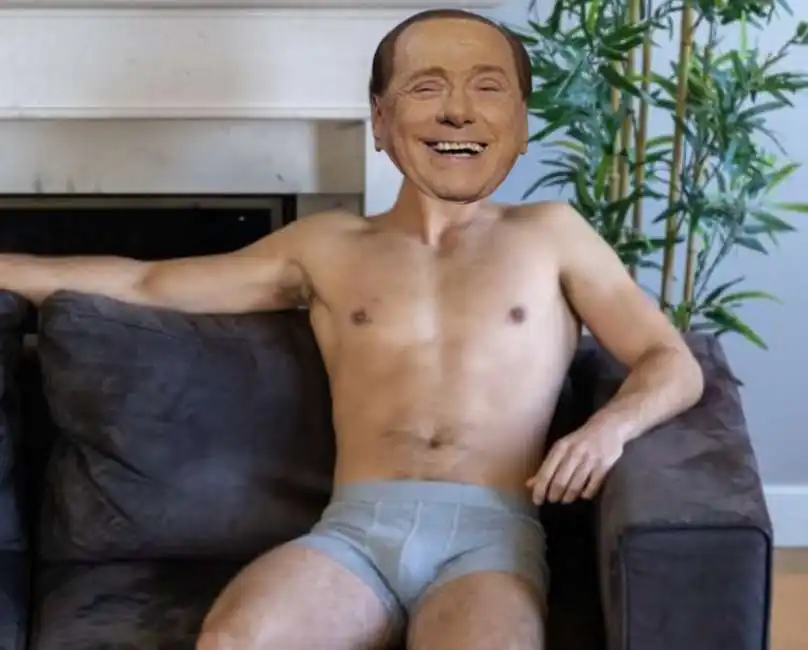 silvio berlusconi mutande