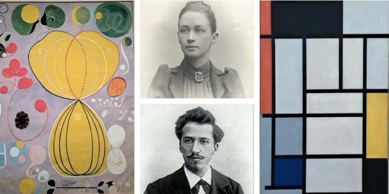 tate modern hilma af klint e piet mondrian