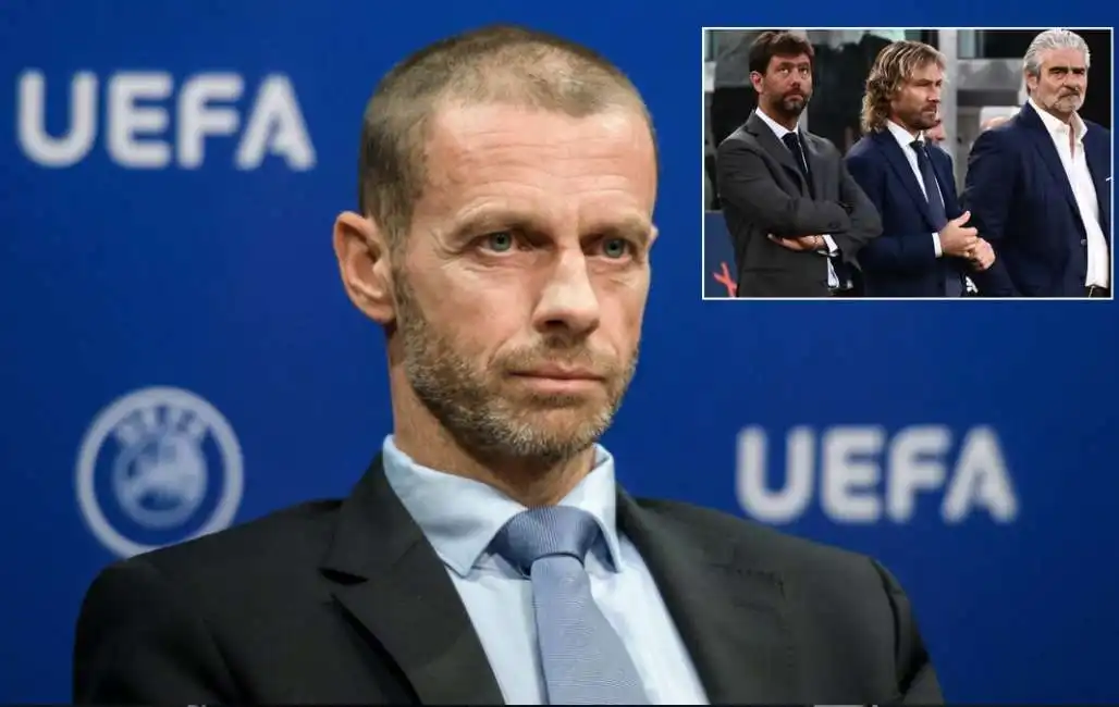 uefa aleksandr ceferin juventus andrea agnelli